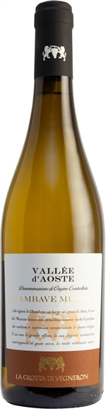 LA CROTTA DI VEGNERON Chambave Muscat Vallée dʹAoste DOC 2017