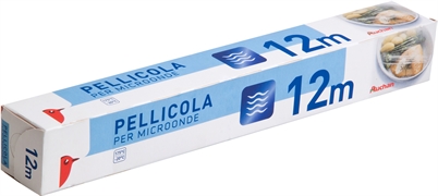 AUCHAN Pellicola per microonde AUCHAN Pellicola per microonde