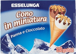ESSELUNGA CONO IN MINIATURA PANNA E CIOCCOLATO (CIOCCOLATO) ESSELUNGA CONO IN MINIATURA PANNA E CIOCCOLATO (CIOCCOLATO)