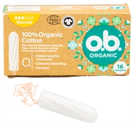 O.B. ORGANIC 100% ORGANIC COTTON O.B. ORGANIC 100% ORGANIC COTTON