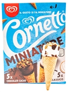 ALGIDA CORNETTO MINIATURE  (GUSTO VANIGLIA) ALGIDA CORNETTO MINIATURE  (GUSTO VANIGLIA)