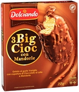DOLCIANDO (EUROSPIN) GELATO BIG CIOC CON MANDORLE 3 PEZZI DOLCIANDO (EUROSPIN) GELATO BIG CIOC CON MANDORLE 3 PEZZI