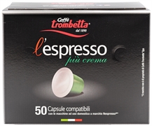 CAFFÈ TROMBETTA L'ESPRESSO PIÙ CREMA CAFFÈ TROMBETTA L'ESPRESSO PIÙ CREMA