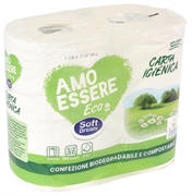 AMO ESSERE ECO - SOFT DREAM CARTA IGIENICA ECOLABEL AMO ESSERE ECO - SOFT DREAM CARTA IGIENICA ECOLABEL