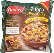 FINDUS ZUPPA DI FARRO E CECI CON GRANO SARACENO FINDUS ZUPPA DI FARRO E CECI CON GRANO SARACENO