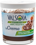 VALSOIA LA CREMA VEGETALE - CREMA DA SPALMARE ALLE NOCCIOLE E CACAO CON SOIA VALSOIA LA CREMA VEGETALE - CREMA DA SPALMARE ALLE NOCCIOLE E CACAO CON SOIA