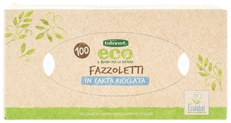 BENNET ECO FAZZOLETTI IN CARTA RICICLATA BENNET ECO FAZZOLETTI IN CARTA RICICLATA