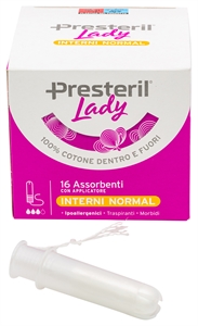 LADY PRESTERIL ASSORBENTI TUTTO COTONE LADY PRESTERIL ASSORBENTI TUTTO COTONE