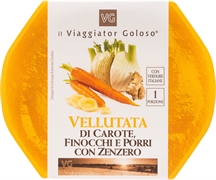 VIAGGIATOR GOLOSO VELLUTATA DI CAROTE, FINOCCHI E PORRI CON ZENZERO VIAGGIATOR GOLOSO VELLUTATA DI CAROTE, FINOCCHI E PORRI CON ZENZERO
