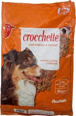 AUCHAN Crocchette con Manzo e Cereali