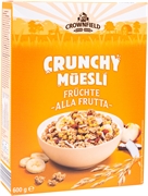 CROWNFIELD (LIDL) CRUNCHY MUESLI ALLA FRUTTA CROWNFIELD (LIDL) CRUNCHY MUESLI ALLA FRUTTA