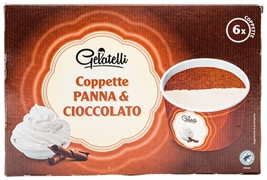 GELATELLI (LIDL) COPPETTE PANNA CIOCCOLATO GELATELLI (LIDL) COPPETTE PANNA CIOCCOLATO