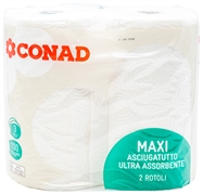 CONAD MAXI ASCIUGATUTTO ULTRA ASSORBENTE CONAD MAXI ASCIUGATUTTO ULTRA ASSORBENTE