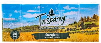 TUSCANY FAZZOLETTI CAREZZA DI COTONE TUSCANY FAZZOLETTI CAREZZA DI COTONE