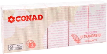 CONAD FAZZOLETTI ULTRA MORBIDI CONAD FAZZOLETTI ULTRA MORBIDI