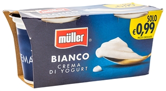MULLER BIANCO CREMA DI YOGURT MULLER BIANCO CREMA DI YOGURT