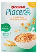CONAD PIACERSI FIOCCHI DI RISO E FRUMENTO INTEGRALE CONAD PIACERSI FIOCCHI DI RISO E FRUMENTO INTEGRALE