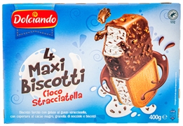DOLCIANDO (EUROSPIN) 4 MAXI BISCOTTI CIOCO STRACCIATELLA DOLCIANDO (EUROSPIN) 4 MAXI BISCOTTI CIOCO STRACCIATELLA