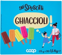 GLI SPESOTTI (COOP) GHIACCIOLI ASSORTITI