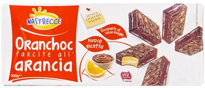 NASTRECCE (LIDL) ORANCHOC FARCITE ALL'ARANCIA