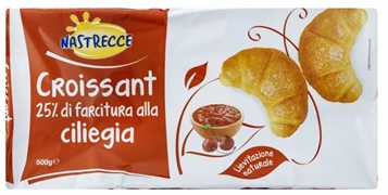 NASTRECCE (LIDL) CROISSANT CON FARCITURA ALLA CILIEGIA