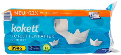 KOKETT (ALDI) TOILETTENPAPIER “COMFORT" (ART.8986)