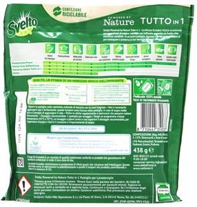 SVELTO  POWERED BY NATURE - TUTTO IN 1