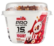 MILK Pro High Protein 15g Yogurt Bianco Con Cioccolato E Nocciole