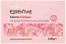CONAD ESSENTIAE SAPONE CREMOSO con Estratto di Fior di Loto e Olio di Riso