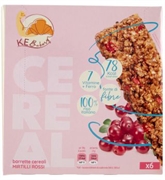 KE BAKERY Barrette cereali mirtilli rossi