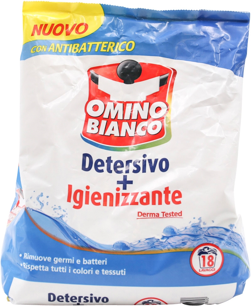 OMINO BIANCO Detersivo + igienizzante