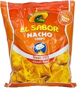 EL SABOR Nacho Chips Texas BBQ