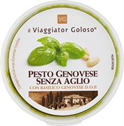 IL VIAGGIATOR GOLOSO PESTO GENOVESE SENZA AGLIO CON BASILICO GENOVESE DOP