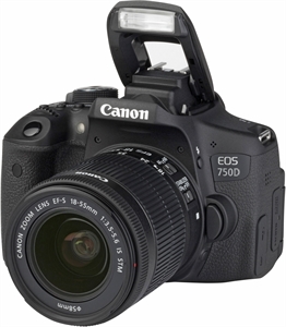 CANON EOS 750D + 18-55MM IS STM