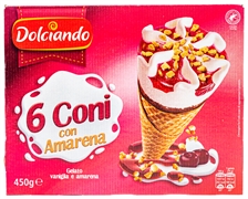 DOLCIANDO (EUROSPIN) 6 CONI AMARENA