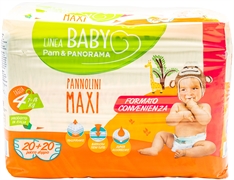 PAM&PANORAMA LINEA BABY PANNOLINI MAXI