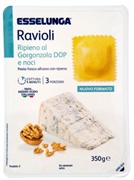 ESSELUNGA RAVIOLI RIPIENO AL GORGONZOLA DOP E NOCI