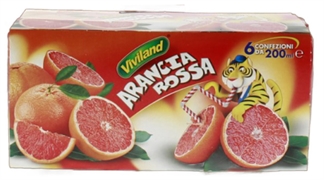 VIVILAND SUCCO ARANCIA ROSSA