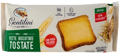 GENTILINI FETTE BISCOTTATE TOSTATE