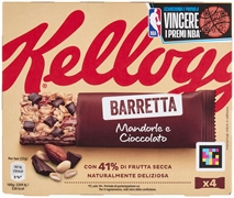 KELLOGG'S Barretta Mandorle e Cioccolato