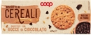 COOP BISCOTTI AI CEREALI DIGESTIVE CON GOCCE DI CIOCCOLATO