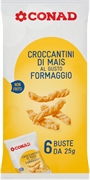 CONAD CROCCANTINI DI MAIS AL GUSTO FORMAGGIO
