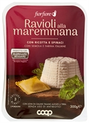 FIOR FIORE (COOP) RAVIOLI ALLA MAREMMANA CON RICOTTA E SPINACI