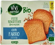 VIVI VERDE BIO (COOP) BIO FETTE BISCOTTATE BIOLOGICHE CON FARRO