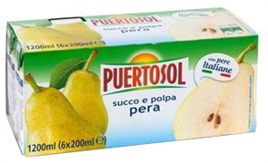 PUERTOSOL (EUROSPIN) Succo e polpa alla pera