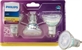 PHILIPS LED 4.6W GU10 WARM WHITE