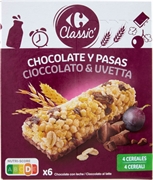 CARREFOUR CLASSIC' Barrette Cioccolato & Uvetta
