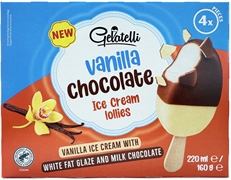 GELATELLI (LIDL) STECCO GELATO VANIGLIA E CIOCCOLATO