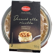 MILBONA (LIDL) SELECTION DESSERT ALLA RICOTTA AMARETTO & CARAMELLO