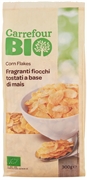 CARREFOUR BIO CORN FLAKES FIOCCHI TOSTATI A BASE DI MAIS